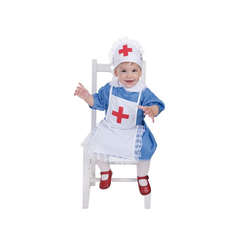 Infirmière de costume bébé (0 à 12 meses)